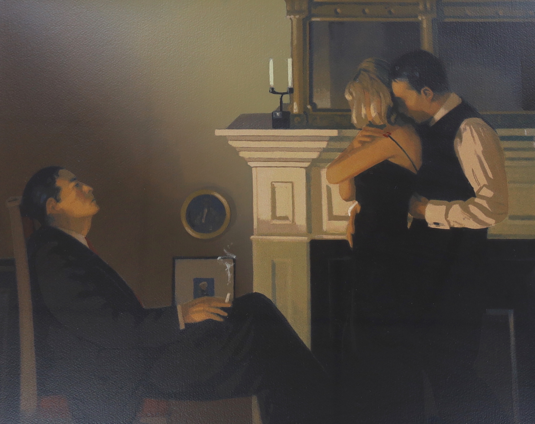 Jack Vettriano (b.1951), colour print, 'Beautiful Losers II', signed in pencil, limited edition of 265/275, 59 x 69cm